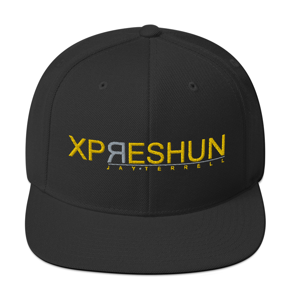 Xpreshun Classic Logo Embroidered Snapback Hat