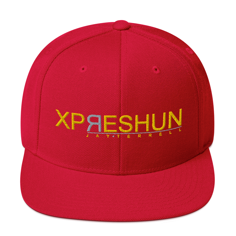 Xpreshun Classic Logo Embroidered Snapback Hat