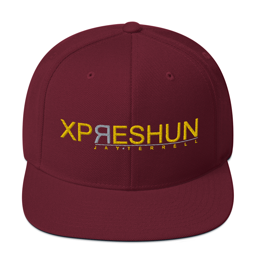 Xpreshun Classic Logo Embroidered Snapback Hat