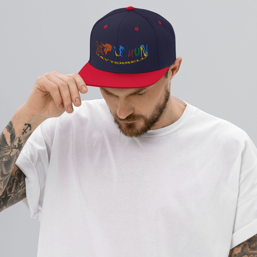 Xpreshun Logo Embroidered Snapback Hat