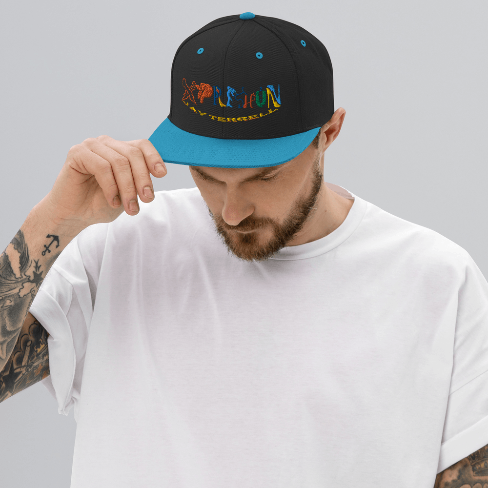 Xpreshun Logo Embroidered Snapback Hat