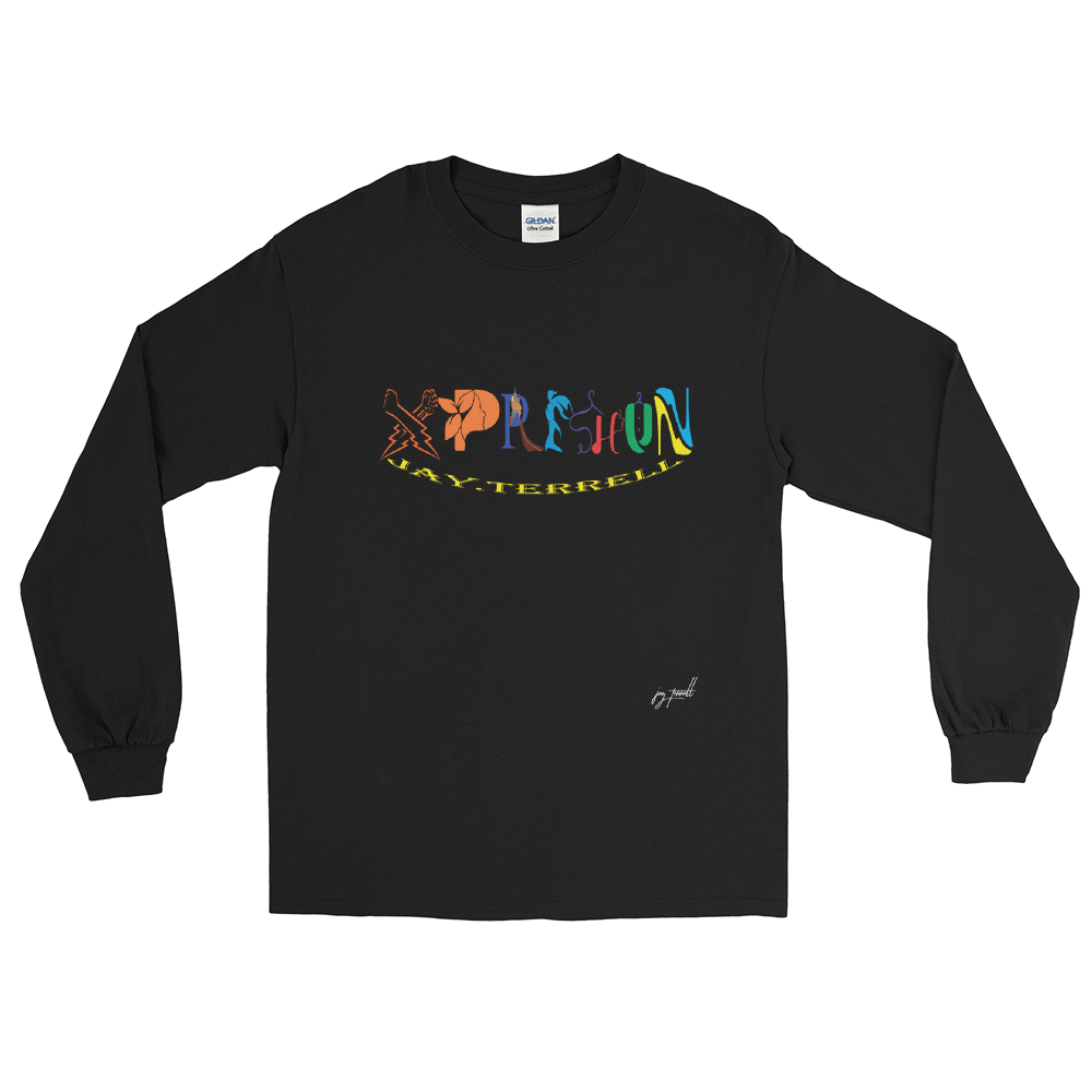 Xpreshun Logo Men’s Long Sleeve Shirt - Xpreshun Fashions