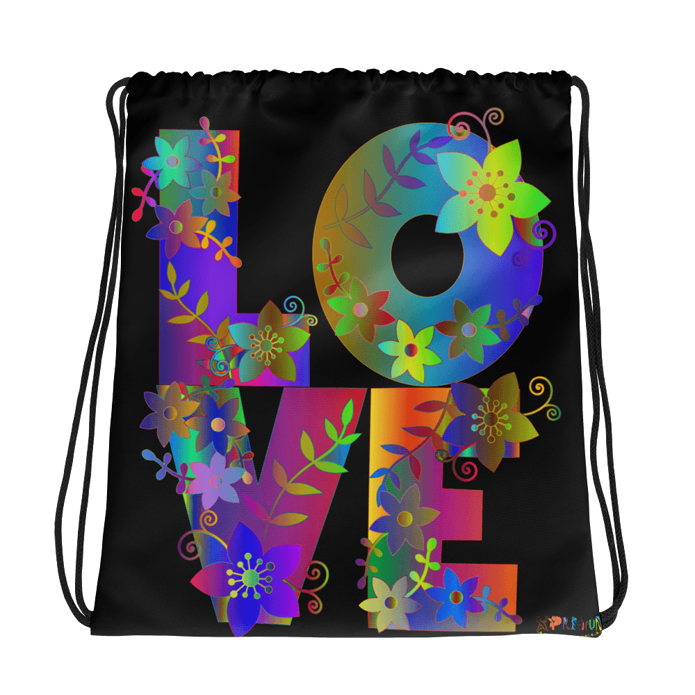Xpreshun Love Drawstring bag - Xpreshun Fashions