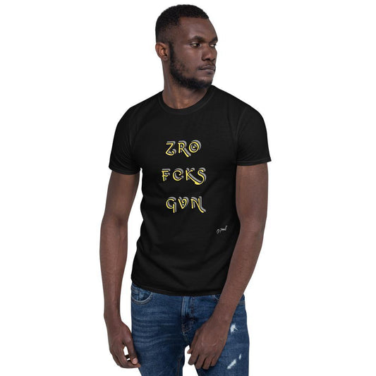 Zer0 F's Given - Short-Sleeve Unisex T-Shirt - Xpreshun Fashions